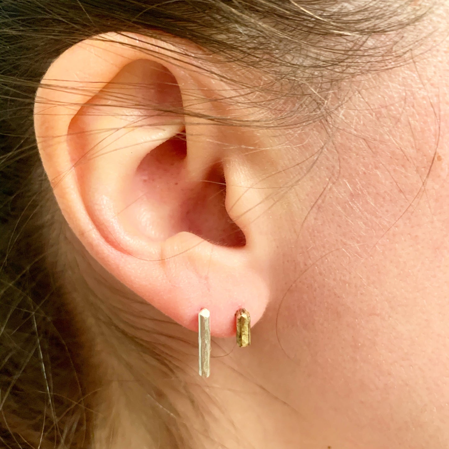 Balance Stud Earrings - 1/2"-3